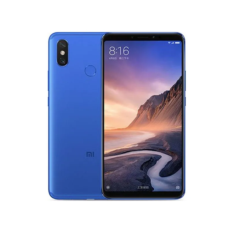Xiaomi  Mi max 3 smartphone 4G Snapdragon 636 Facial recognition Posterior fingerprint Used phone - Imagen 3