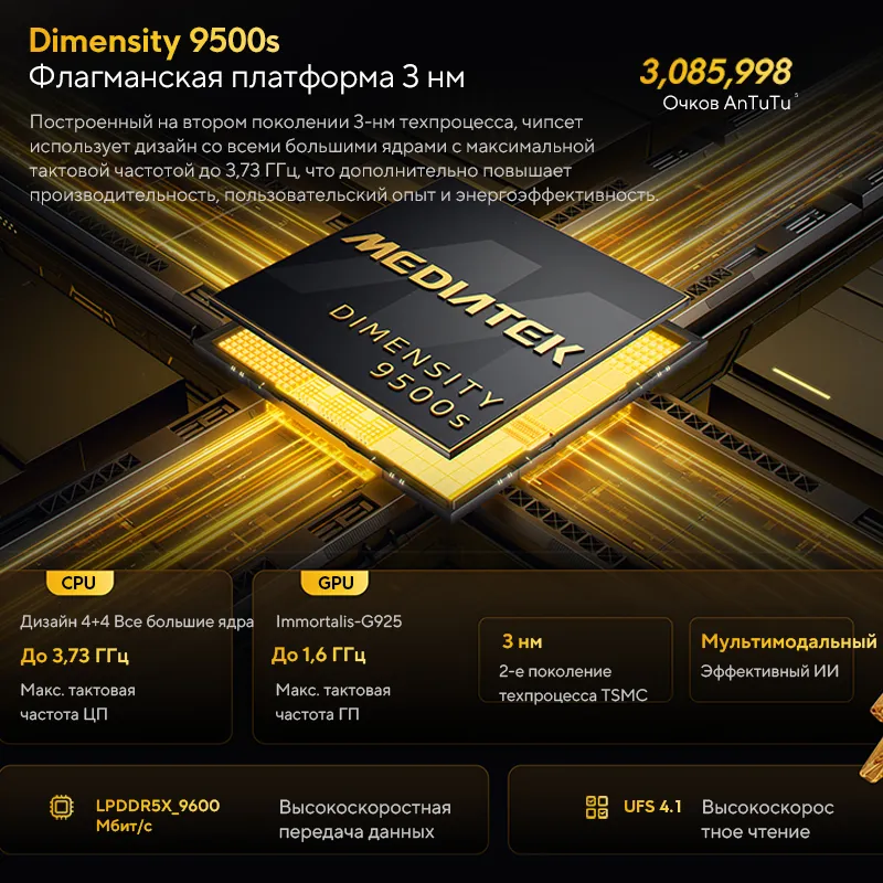 Global Version X8 Pro Max Smartphone Dimensity 9500s 8500mAh 50MP main camera 100W HyperCharge Supports NFC - Imagen 6