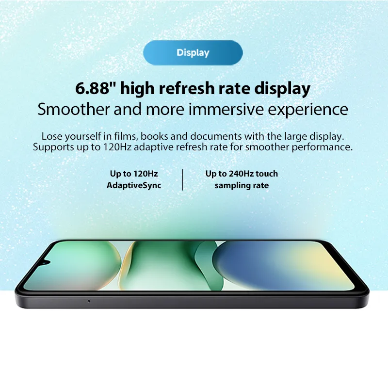 Redmi A5 Global Version UNISOC T7250 Processor 6.88" Large Screen Display Supports 15W Fast Charging 32MP Main Camera Xiaomi - Imagen 4