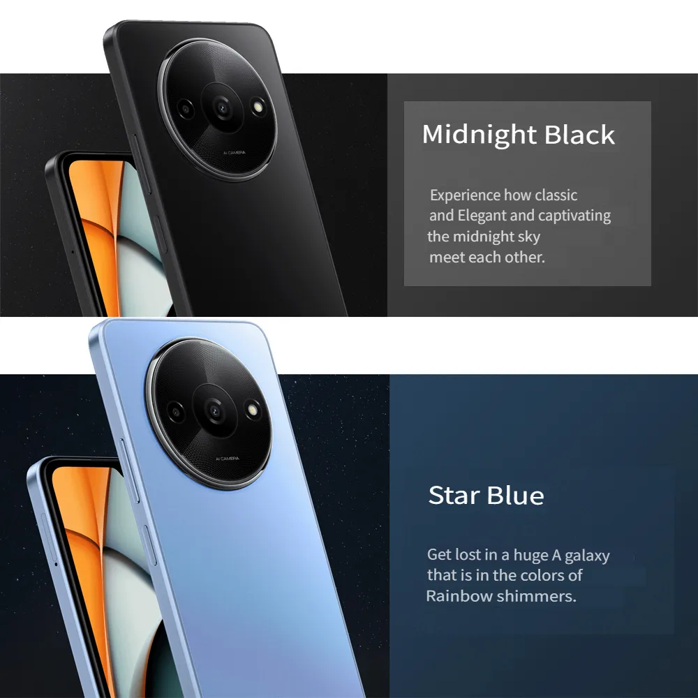 XIAOMI/Redmi A3 4GB+128GB Original smart phone 5000mmAh side fingerprint recognition/facial recognition/GPS positioning/support - Imagen 5