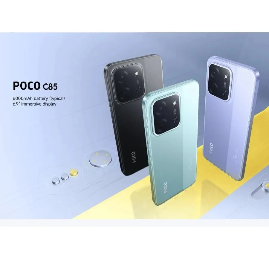 Poco C85 Smartphone 6.5' HD+ Display 8GB RAM 256GB Storage Mediatek Helio G81-Ultra Chipset Dual 48MP Camera - Imagen 4