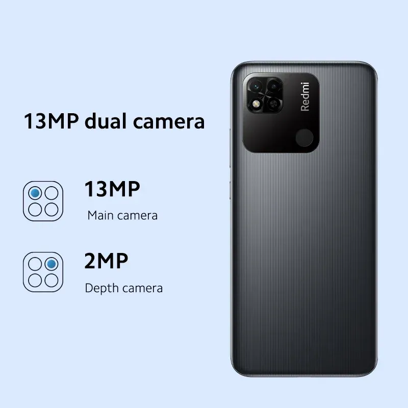 Xiaomi Redmi 10A 4G Smartphone 4GB 64GB Helio G25 Octa Core 6.53' HD Display 13MP Fingerprint 5000mAh Cellphone Used phone - Imagen 5