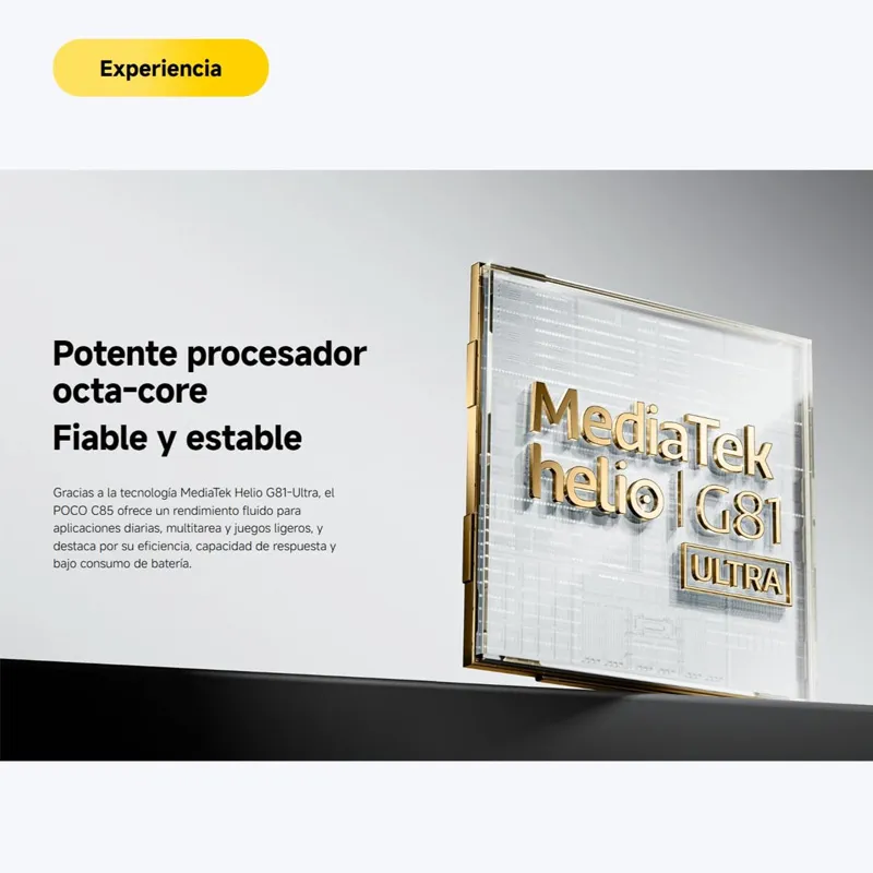 POCO C85 Global Version Smartphone 128/256GB Helio G81-Ultra 6000mAh battery 6.9" display 50MP Camera 33W NFC - Imagen 5