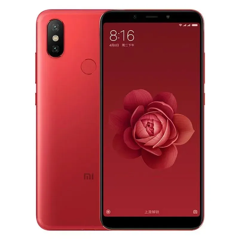 Original Xiaomi 6X 6GB 64GB/128GB 20 million pixels celular googleplay Fingerprint Octa-core Global Rom 3010mAh 4G Smartphone - Imagen 5