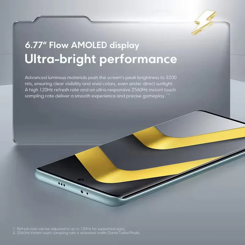 【World Premiere】POCO M8 5G Cellphone Global Version Snapdragon® 6 Gen 3 50MP Camera 6.77" 120Hz AMOLED display 5520mAh 45W NFC - Imagen 4