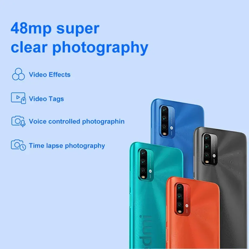 Original Xiaomi Redmi Note 9 4G 6GB 128GB Global Rom 6000mAh Battery Snapdragon 662 Octa Core 48MP Camera Unlocked 4G Smartphone - Imagen 6