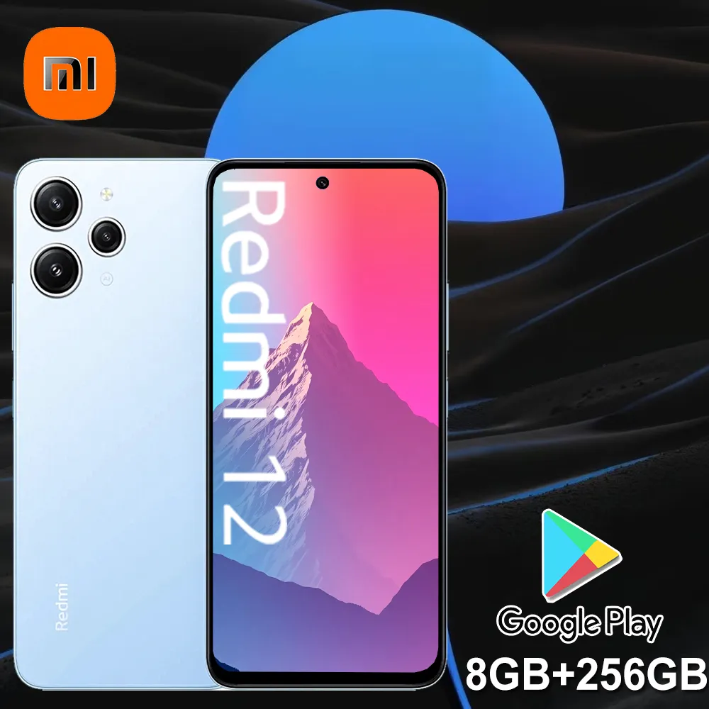 XIAOMI smartphone REDMI 12 fashion mobile phone 8GB+256GBn memory 5000mAh battery MEDIATEK Helio G88c/2460×1080 pixels - Imagen 5