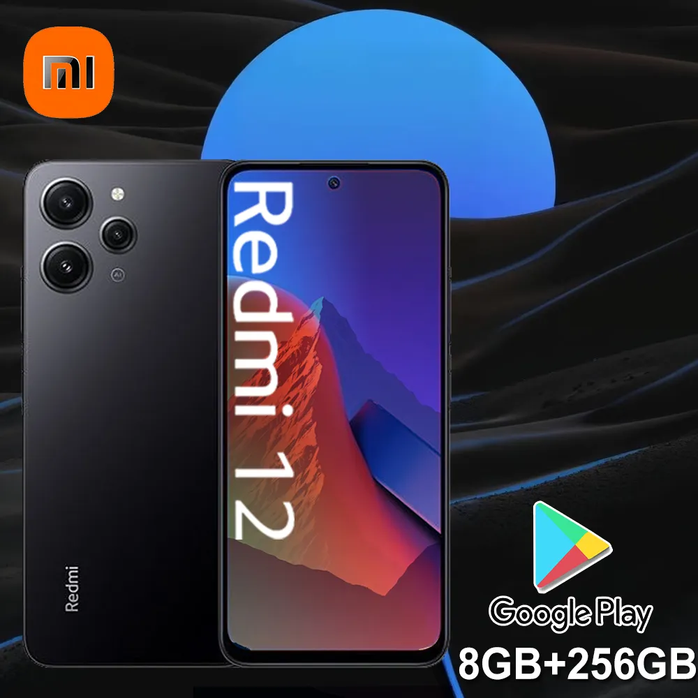 XIAOMI smartphone REDMI 12 fashion mobile phone 8GB+256GBn memory 5000mAh battery MEDIATEK Helio G88c/2460×1080 pixels - Imagen 6
