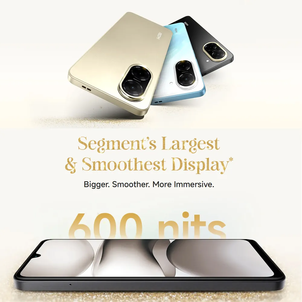 5200mAh large-capacity battery mobile phone 6GB+128GB memory Xiaomi REDMI A5 fashion smart phone/NFC/GPS positioning - Imagen 3