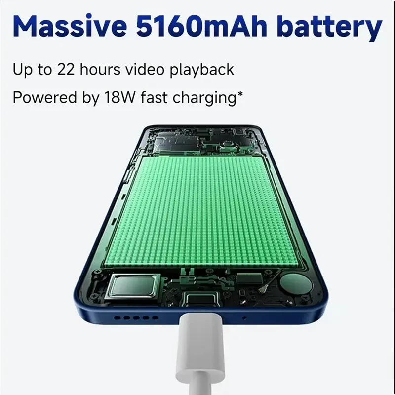 Original Xiaomi POCO C75 fashion smart phone 8 million front camera selfie lens 8GB+256GB 5000mah music phone Global Version - Imagen 6