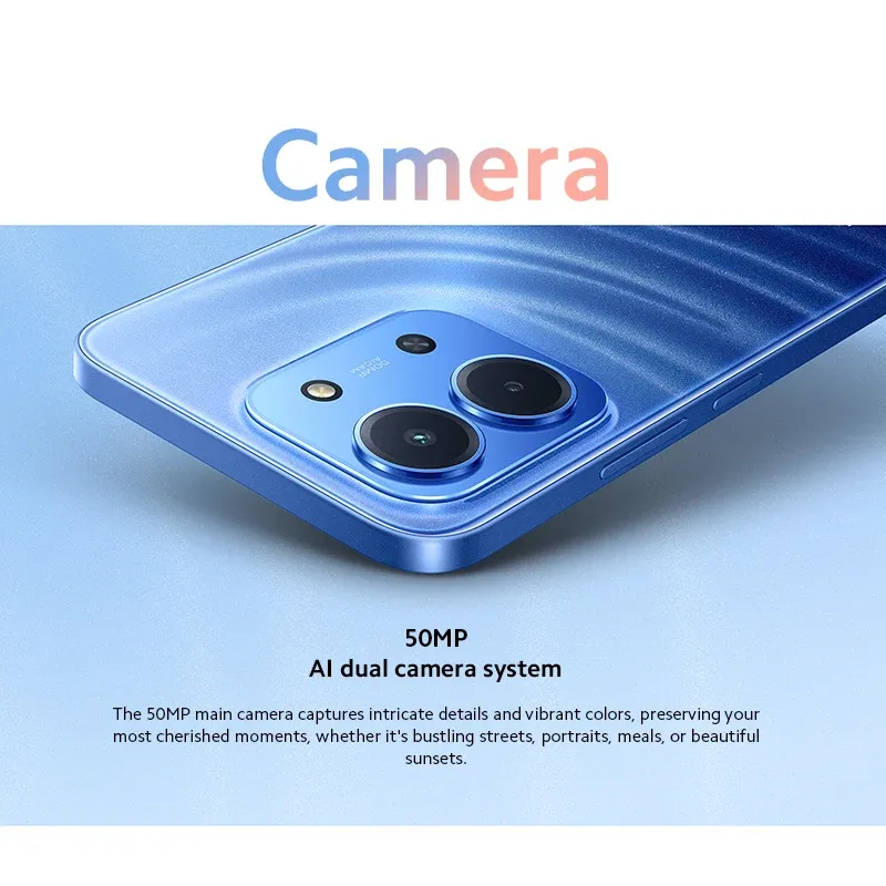 Redmi 15C Global Version Xiaomi Smartphone MediaTek Helio G81-Ultra 50MP main camera 120Hz 6.9" Dot Drop display 33W charging - Imagen 5