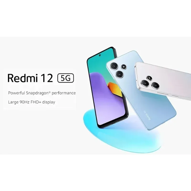 XIAOMI Redmi 12 5G (8GB+256GB) Ice Porcelain White, Snapdragon 4 Gen2, 90Hz Display。 - Imagen 3