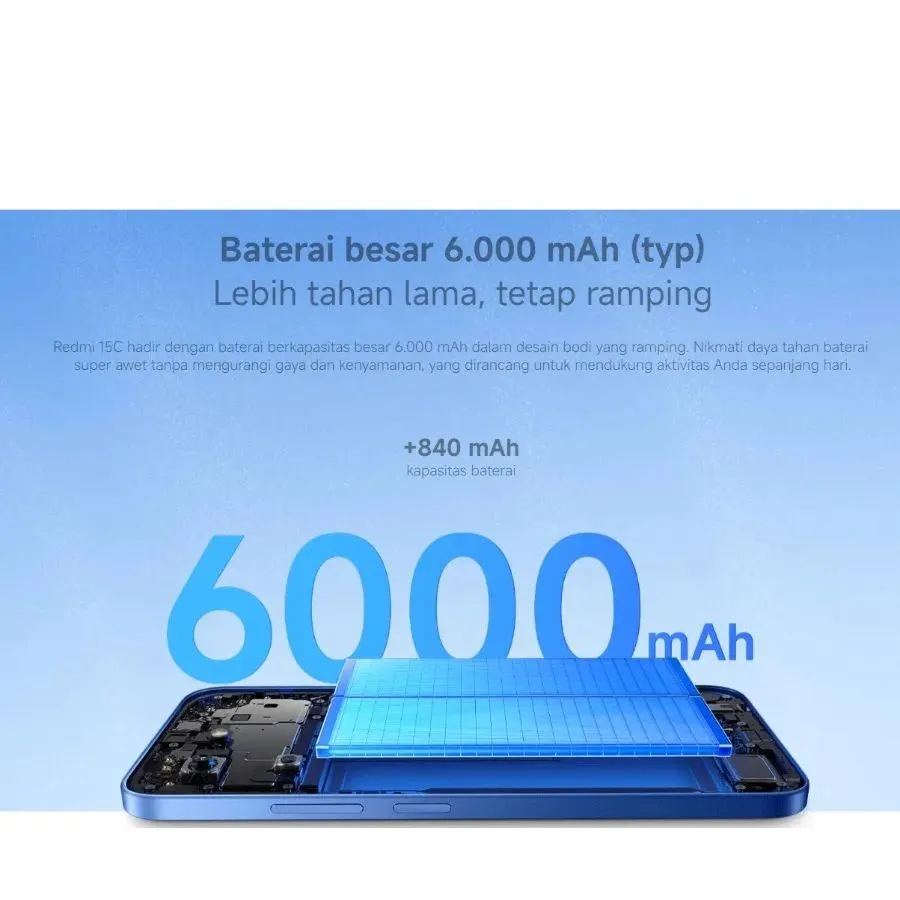 Xiaomi Redmi 15C 6.88" Screen Big Battery 4G LTE Cell Phone Dual SIM Android Smartphone Global Version Cheap Phone Smartphone - Imagen 5