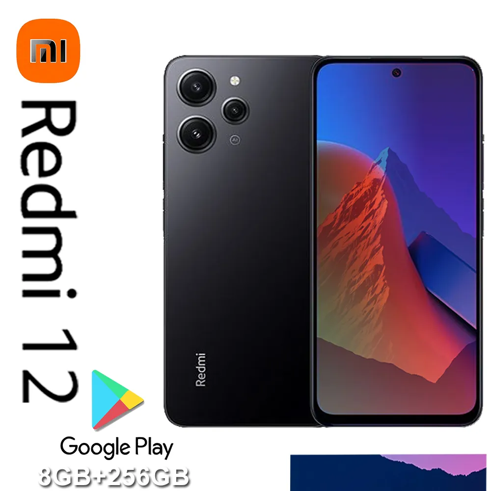 XIAOMI/REDMI 12 4G original smart fashion mobile phone Mediatek Helio G88c processor 8GB+256GBn memory 5000mAh typical battery - Imagen 2
