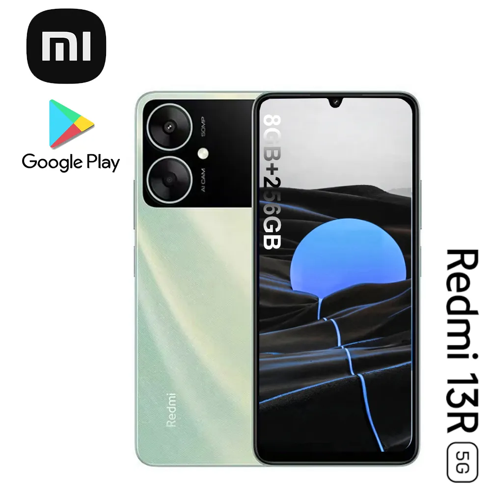 XIAOMI/Redmi 13R 8GB+256GB smart phone 5G/support Bluetooth 5.3, dual-band WiFi/built-in 5000mAh typical capacity battery - Imagen 3