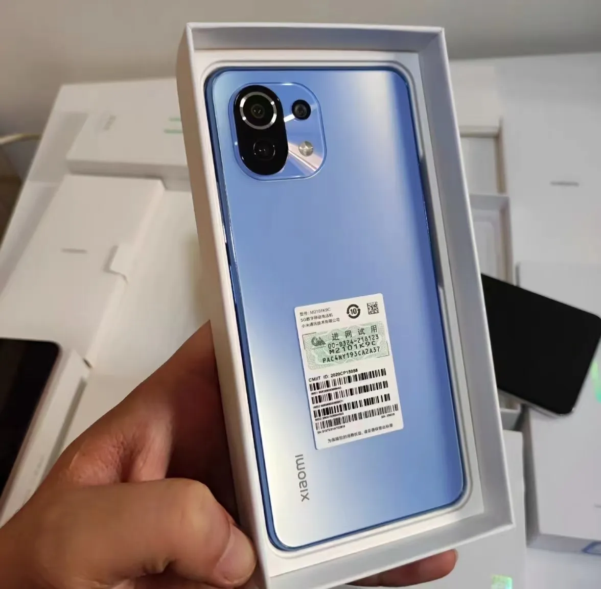 Global rom redmi Xiaomi 11 Lite 5G 8G 256G 8G 128G smartphone Qualcomm Snapdragon 780G  6.55inchs2400x1080 Android used phone - Imagen 4