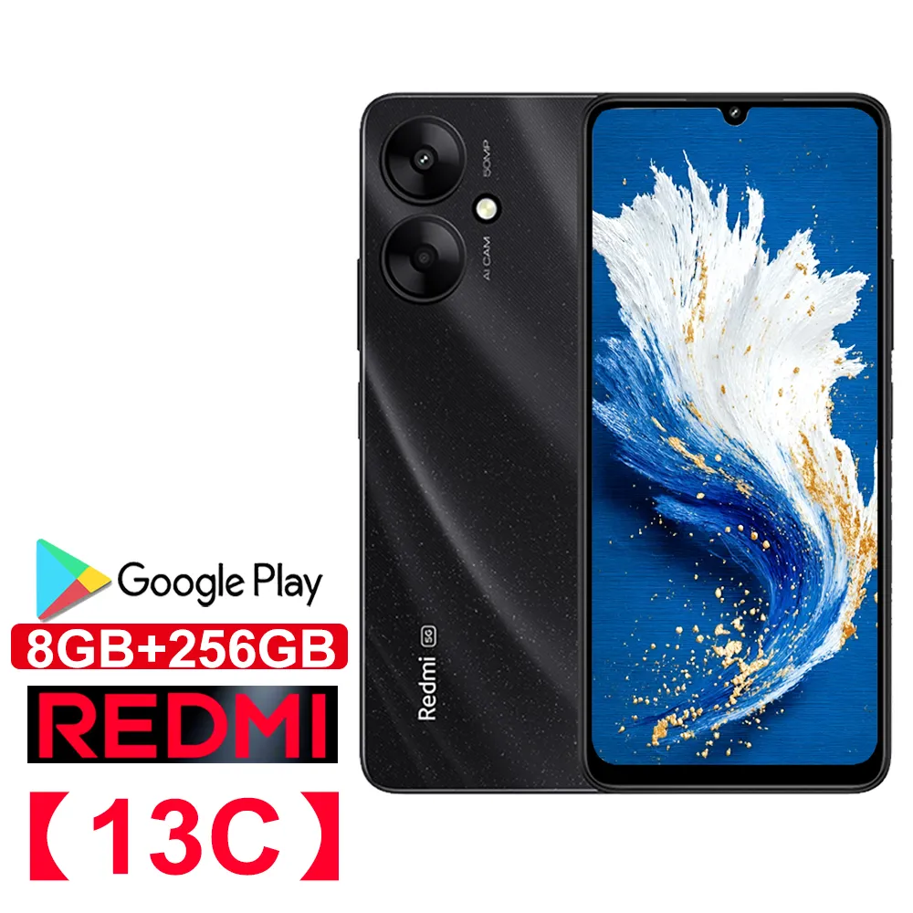 XIAOMI Redmi 13C 6.74-inch smartphone 8GB+256GB/5000mAh/side fingerprint/facial recognition/support GPS/support NFC - Imagen 5