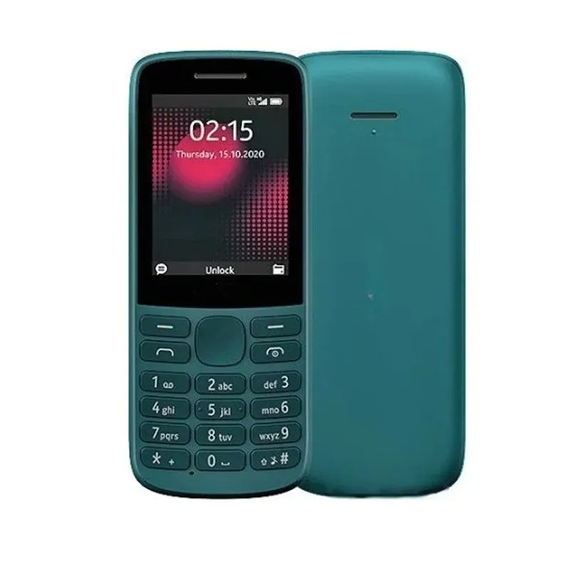 Finland Made 215 4G 2021 2.4" Dual SIM Bluetooth FM Radio 1150mAh Long Standby Hebrew Key  Feature Push-button used phone - Imagen 2