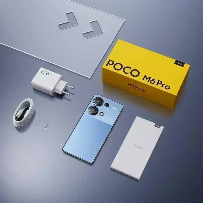 POCO M6 Pro Global Version 64MP Triple Camera with OIS 67W turbo charging Helio G99 Ultra 120Hz Flow AMOLED - Imagen 2