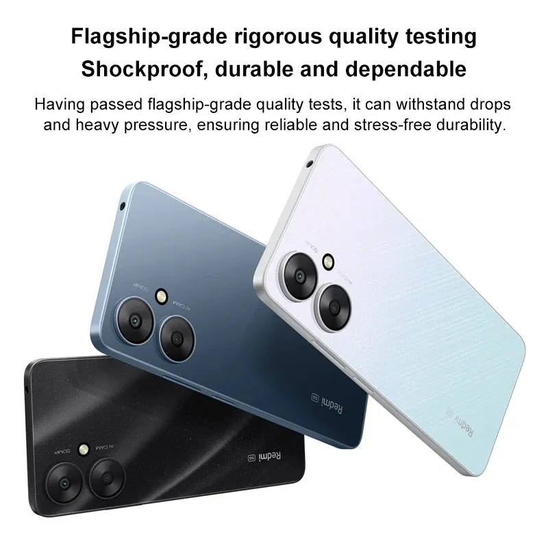 xiaomi Redmi 13C 5G smartphone Dimensity 6100+ 6.74" ultra-large Display 50MP+5MP AI Camera 18W 5000mAh Battery used phone - Imagen 6