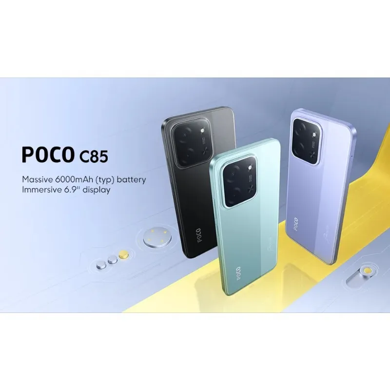 Xiaomi POCO C85 4G Smartphone 6.79" HD+ 90Hz Display 5000mAh Battery Dual SIM Mobile Phone - Imagen 6