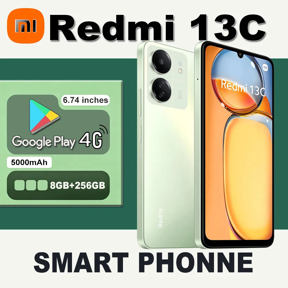 XIAOMI Redmi 13C smartphone supports 4G network NFC function, 6.74inches/8GB+256GB memory/ 5000mAh long standby phone - Imagen 5