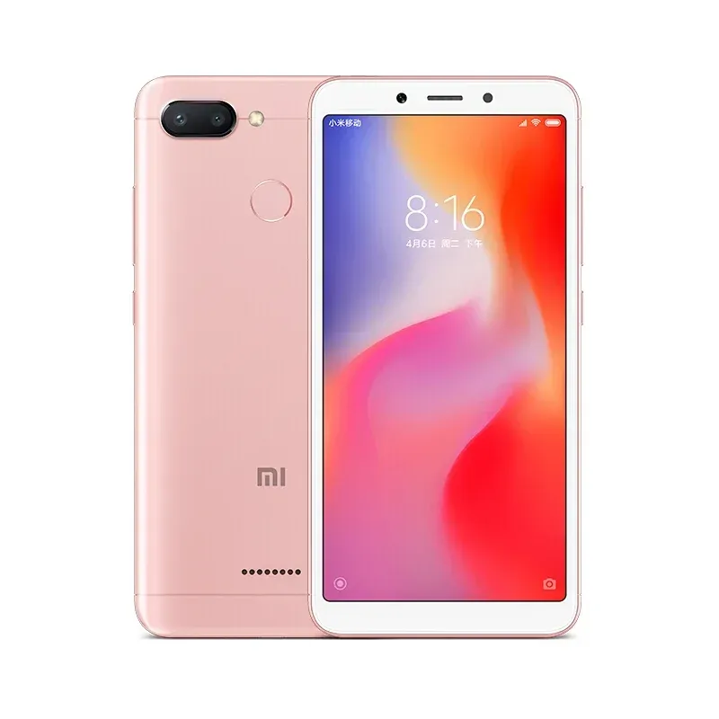 Original Xiaomi Redmi 6 4GB 64GB 13000mAh 6.6 inch celular googleplay Fingerprint Octa-core Global Rom 4G used phone - Imagen 3