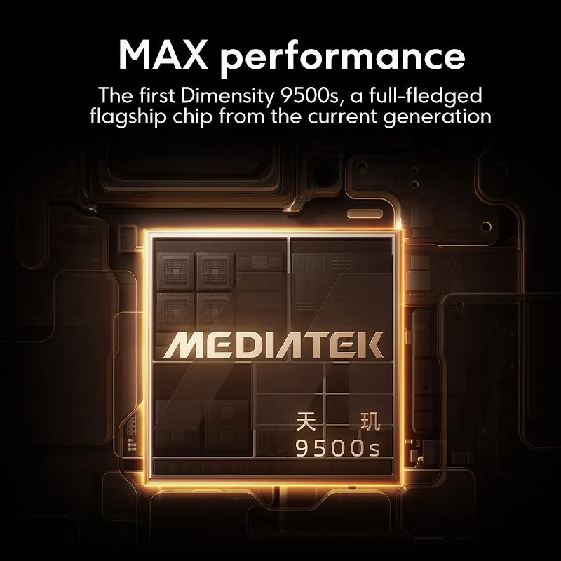 XIAOMI Redmi Turbo 5 Max CN version  6.83" 1.5K 3500nits Screen Dimensity 9500s   9000mAh 100W Charge 50MP IP69K Smartphone - Imagen 2