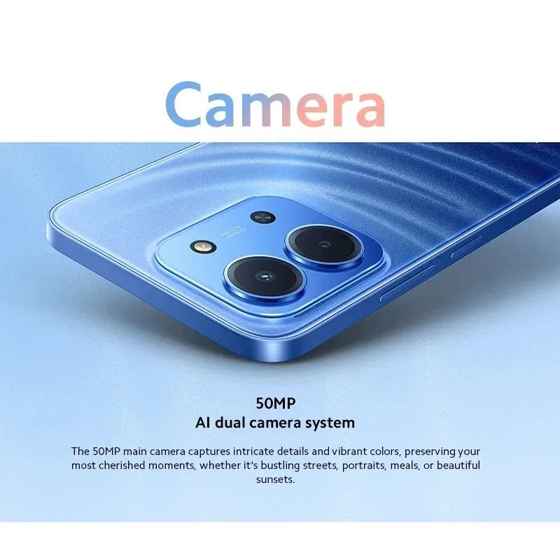 Xiaomi Redmi 15C Smartphone 6.9" HD+ 120Hz Display 6000mAh Battery 33W Charge 50MP Camera Unlocked Global Version Cell Phone - Imagen 4