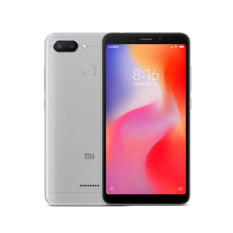 Global firmware Xiaomi Redmi 6 Smartphone 4G 64G 5.45 "MediaTek Helio P22 Android 8.1Posterior fingerprint used phone - Imagen 5