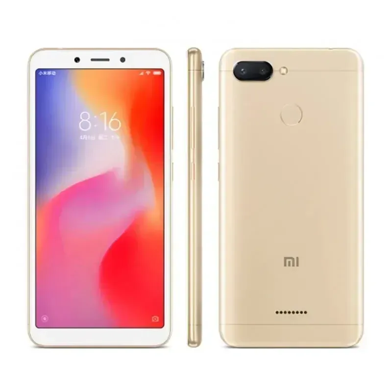Xiaomi Redmi 6 cheap Smartphone  5.45" Global firmware with googleplay mobile phone MediaTek Helio P22 Global rom used phone - Imagen 2
