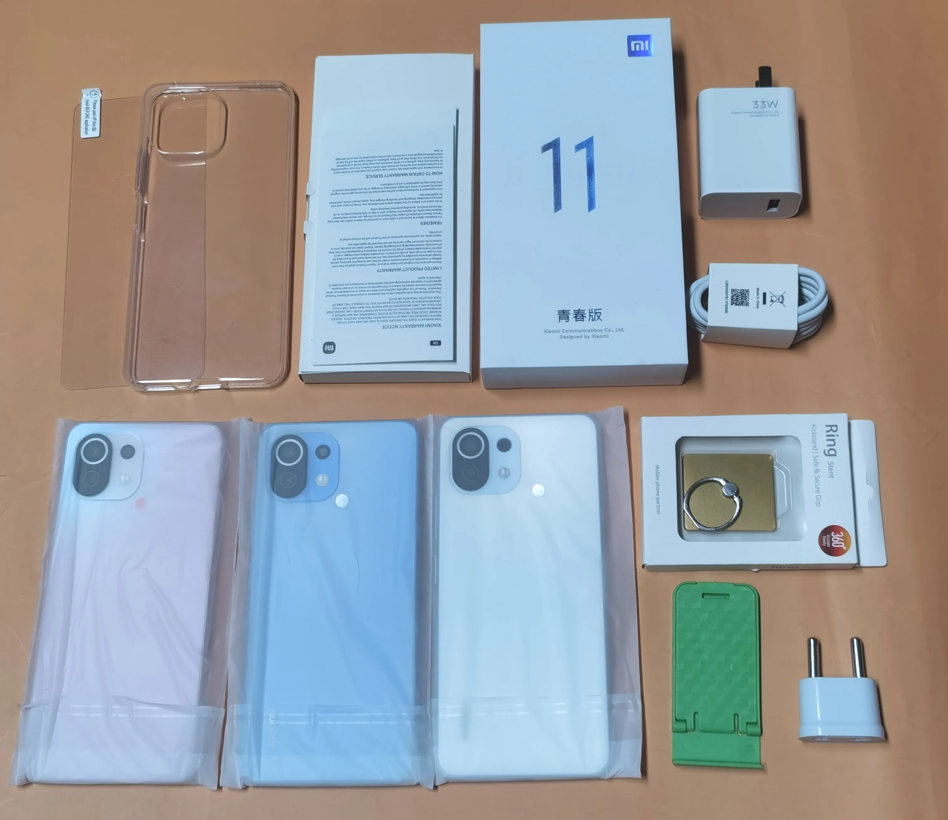 Global rom redmi Xiaomi 11 Lite 5G 8G 256G 8G 128G smartphone Qualcomm Snapdragon 780G  6.55inchs2400x1080 Android used phone - Imagen 2