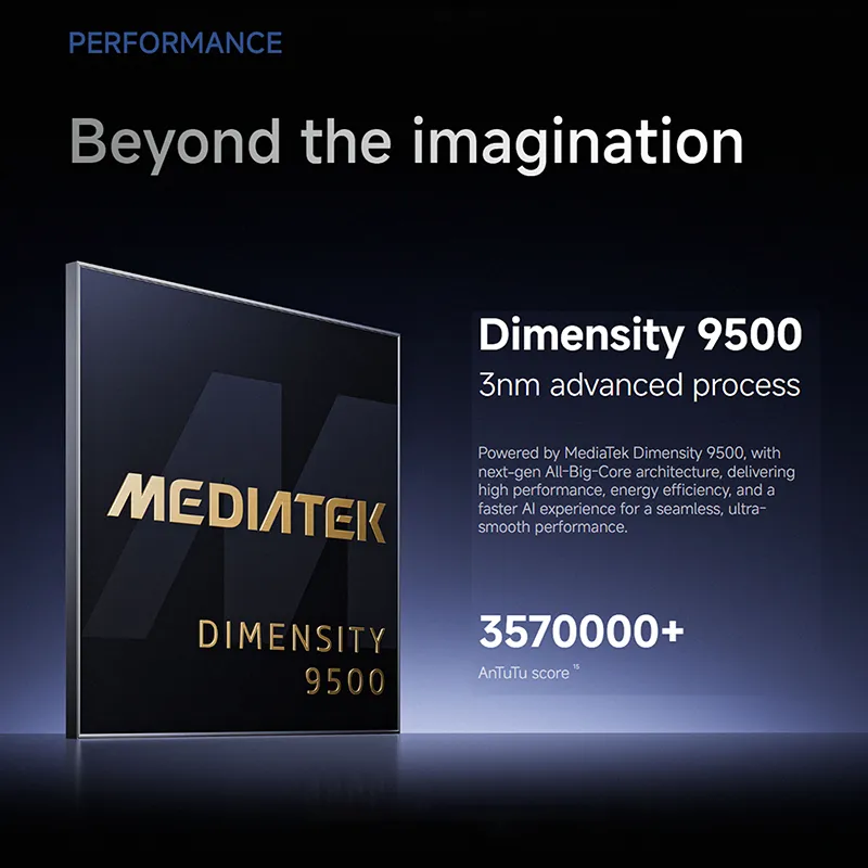 Global Version Xiaomi 17T Pro 5G Smartphone MediaTek Dimensity 9500 1.5K 6.83" AMOLED Display 100W HyperCharge 7000mAh NFC - Imagen 6