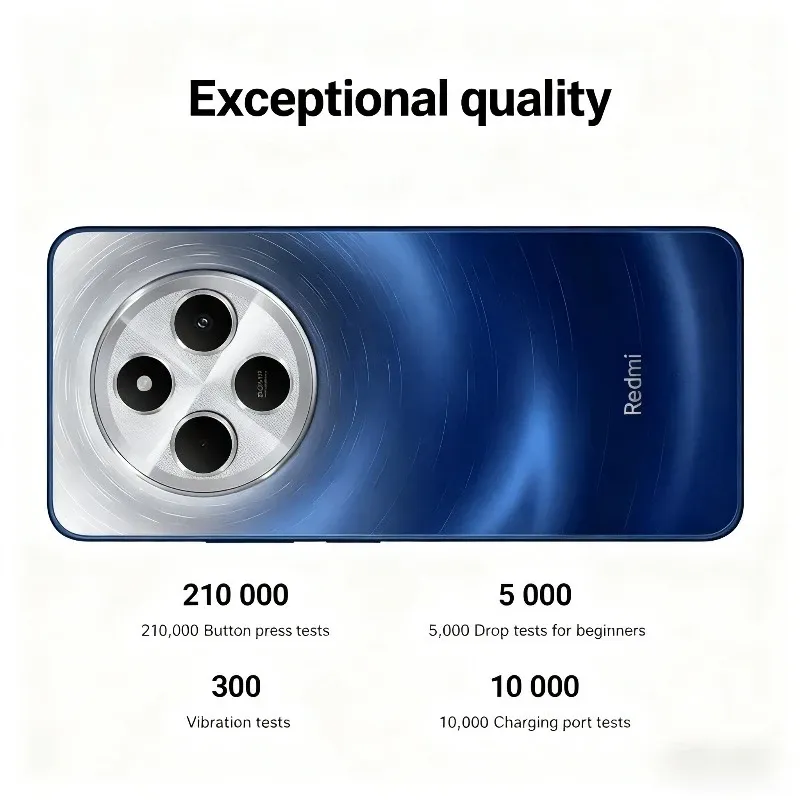 Redmi 14C 8GB+256GB Smartphone, 6.88" HD+ Display, 5160mAh Battery, MediaTek Helio G81-Ultra, 50MP AI Camera, Xiaomi HyperOS - Imagen 4