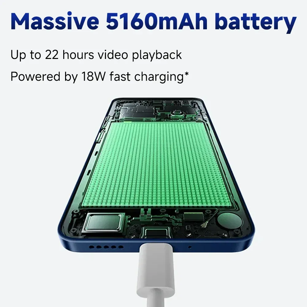 Global Version Xiaomi Redmi 14C Immersion 6.88'' 120Hz Display 50MP AI Dual Camera Massive 5160mAh Battery 18W Fast Charging - Imagen 6