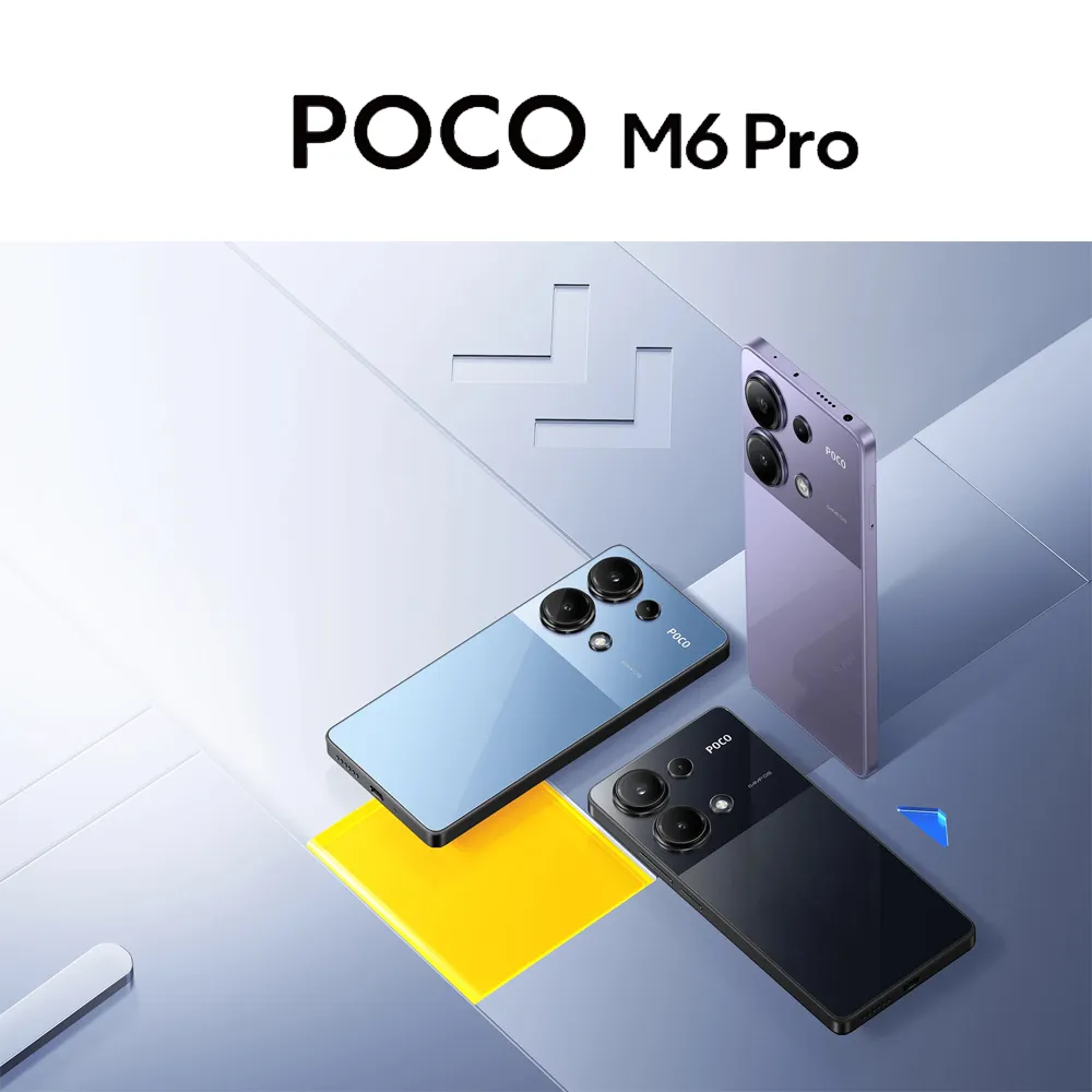 XIAOMI/POCO M6 Pro 4G smartphone 12GB+512GB large memory/5000mAh battery/64MP+8MP+2MP camera camera phone - Imagen 2