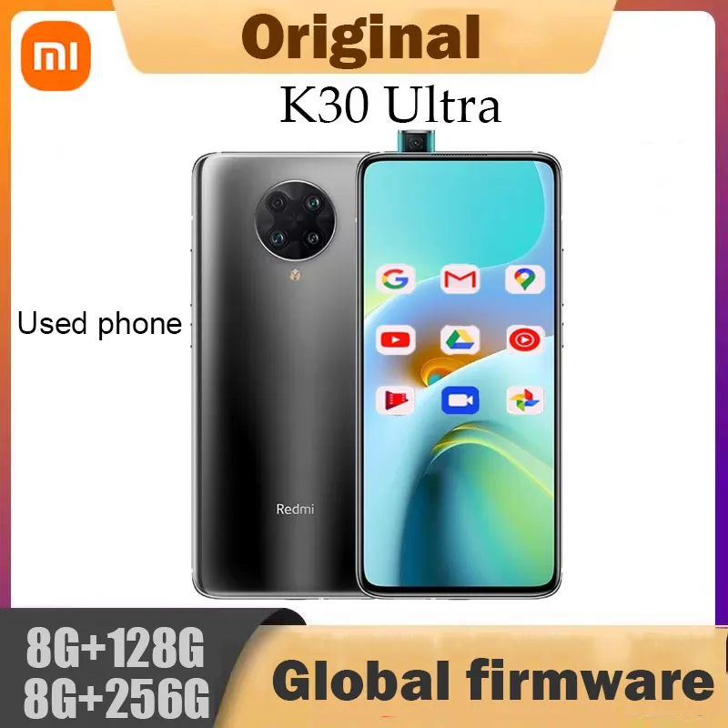Xiaomi Redmi k30 Ultra Elevating cell phone 4500mAh 33w full screen Tianguet 1000 6.67'' 64MPdual-mode Used Phone - Imagen 1