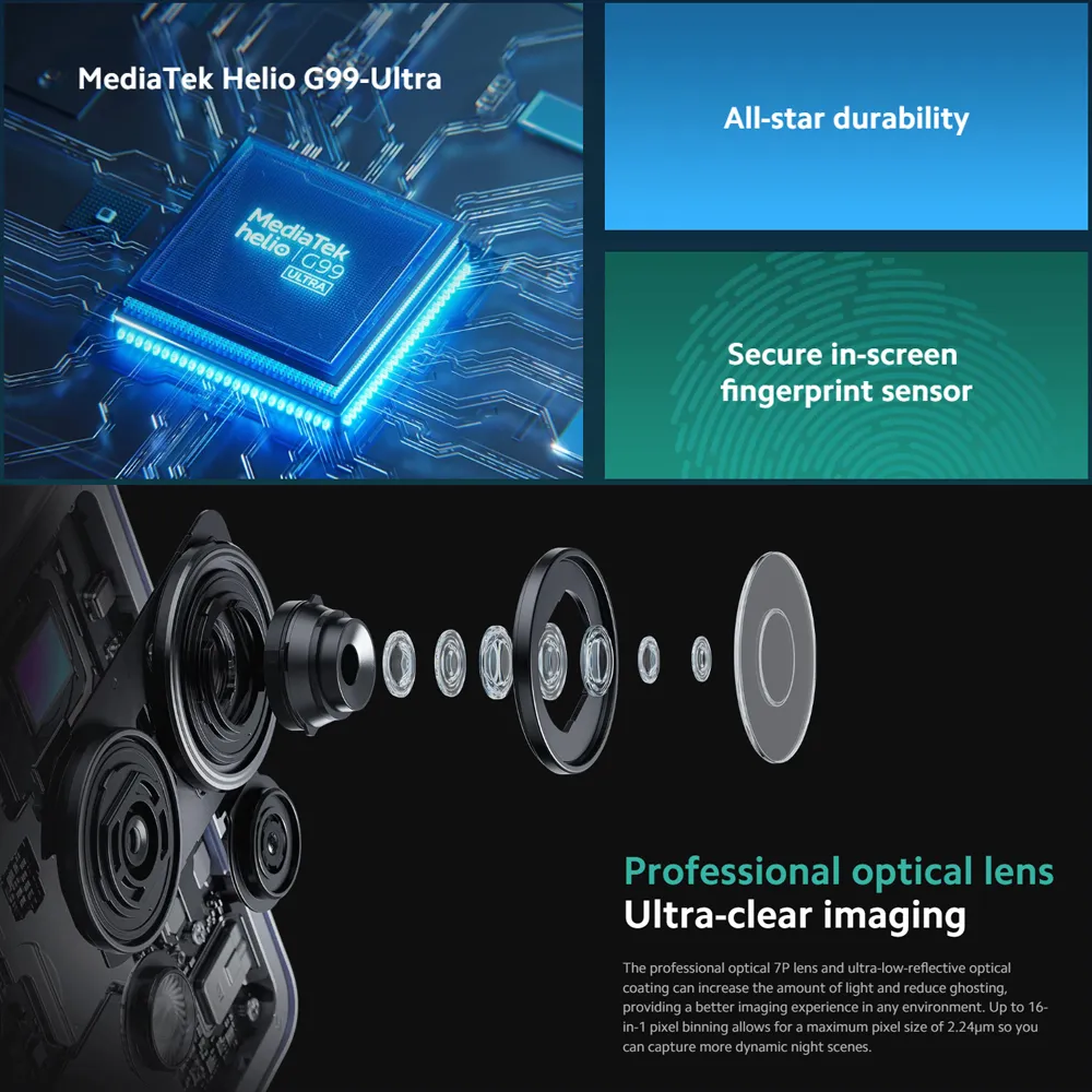 XIAOMI Note 13Pro 8GB+256GB memory 200 million pixels 5160mAh long battery life IP53 splash-proof Long battery life music phone - Imagen 5