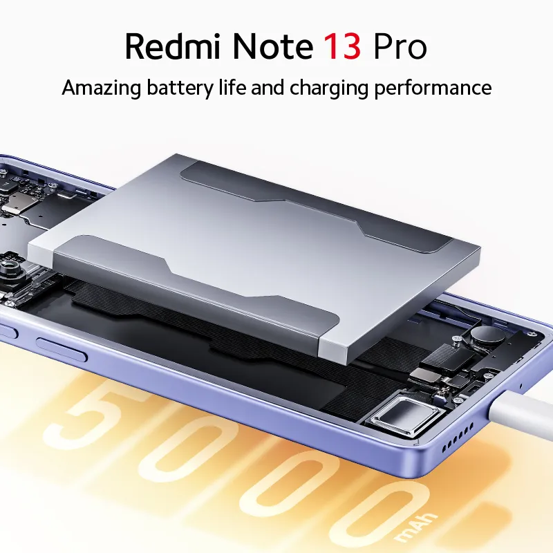 Redmi Note 13 Pro 4G Global Version Xiaomi 200MP OIS Camera 67W Turbo Charging 6.67" AMOLED display NFC MediaTek Helio G99 Ultra - Imagen 2