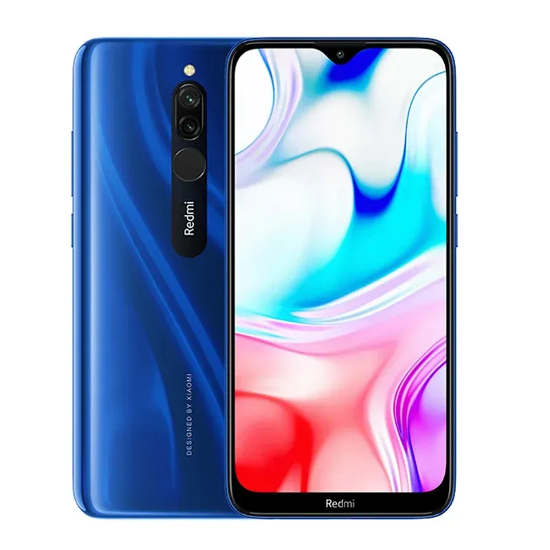 Dual SIM Card Global firmware Xiaomi Redmi 8 Smartphone  6.22-inch Screen Snapdragon 439 Eight Core 4G LTE Used Phone - Imagen 2