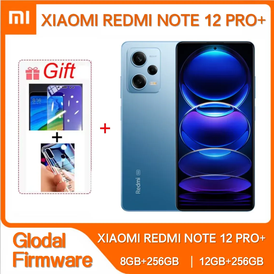 Global Rom Xiaomi Redmi Note 12 Pro+ NFC 120WHyper Charge 5000mAh 200MP Triple Rear 6.67''OLED Flexible DotDisplay 5G Smartphone - Imagen 1