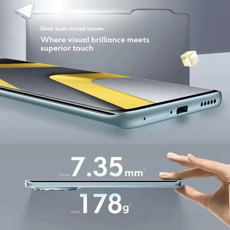 【World Premiere】POCO M8 5G Cellphone Global Version Snapdragon® 6 Gen 3 50MP Camera 6.77" 120Hz AMOLED display 5520mAh 45W NFC - Imagen 5