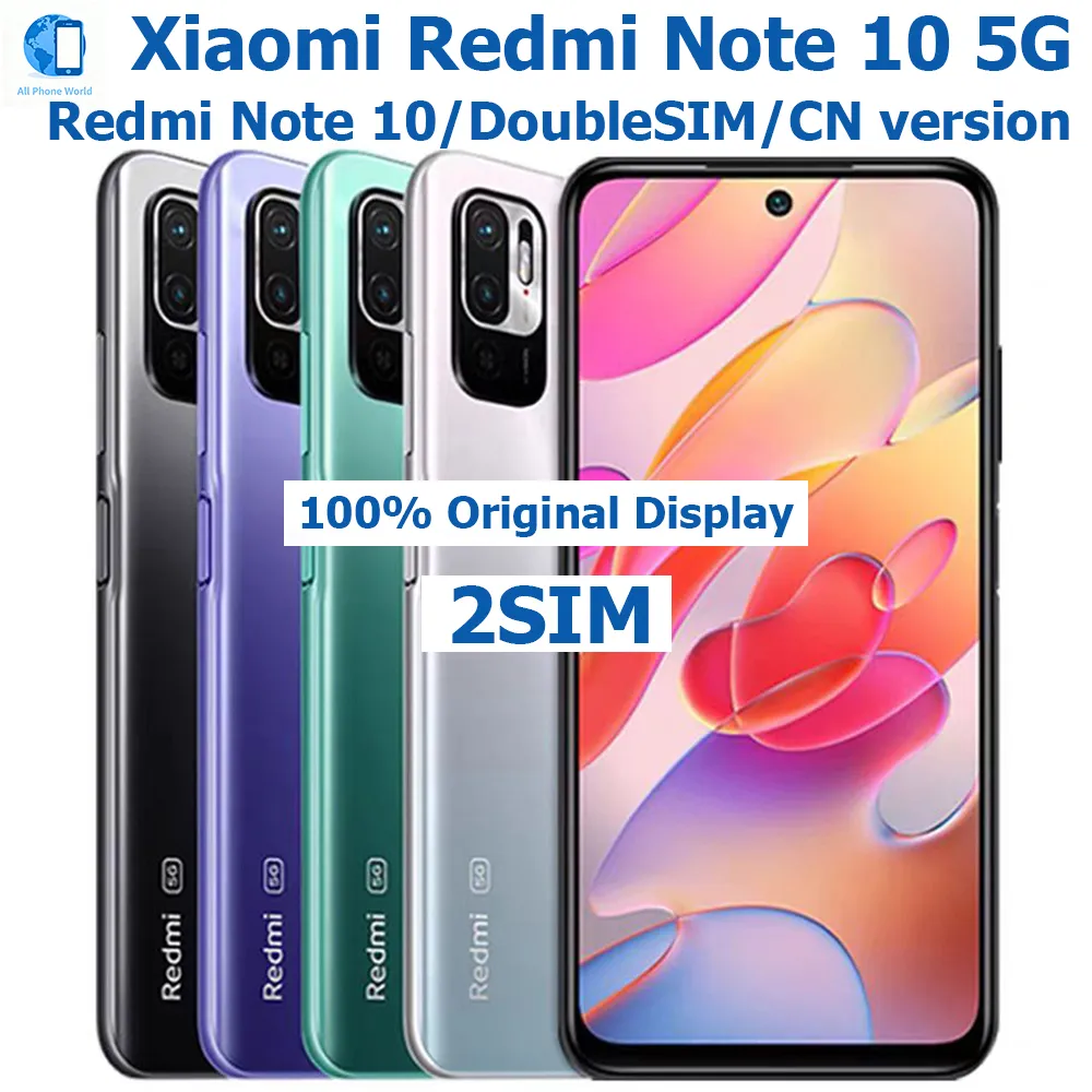 Xiaomi Redmi Note 10 5G Intelligent Android Phone 6.5-inch 90Hz 48MP Redmi Phone 5000mAh Fingerprint NFC Original Unlock - Imagen 1