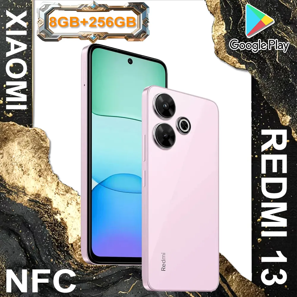 XIAOMI Redmi 13 NFC 2460 x 1080 high resolution 5030mAh long standby 8GB +256GB memory 108MP/13MP Selfie EU/US/UK specifications - Imagen 1