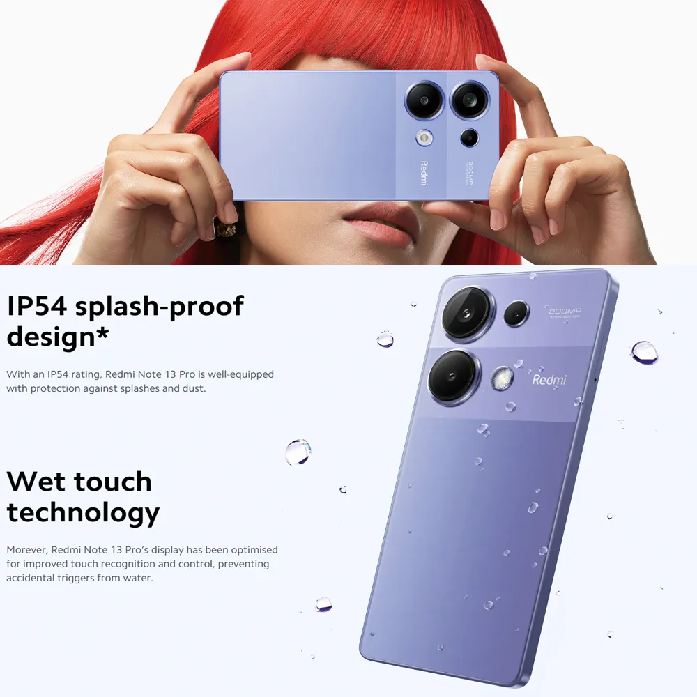 XIAOMI Note 13 Pro Configure NFC function, 2712×1220 resolution, 5160mAh, long battery life [EU/US/UK specifications] - Imagen 3