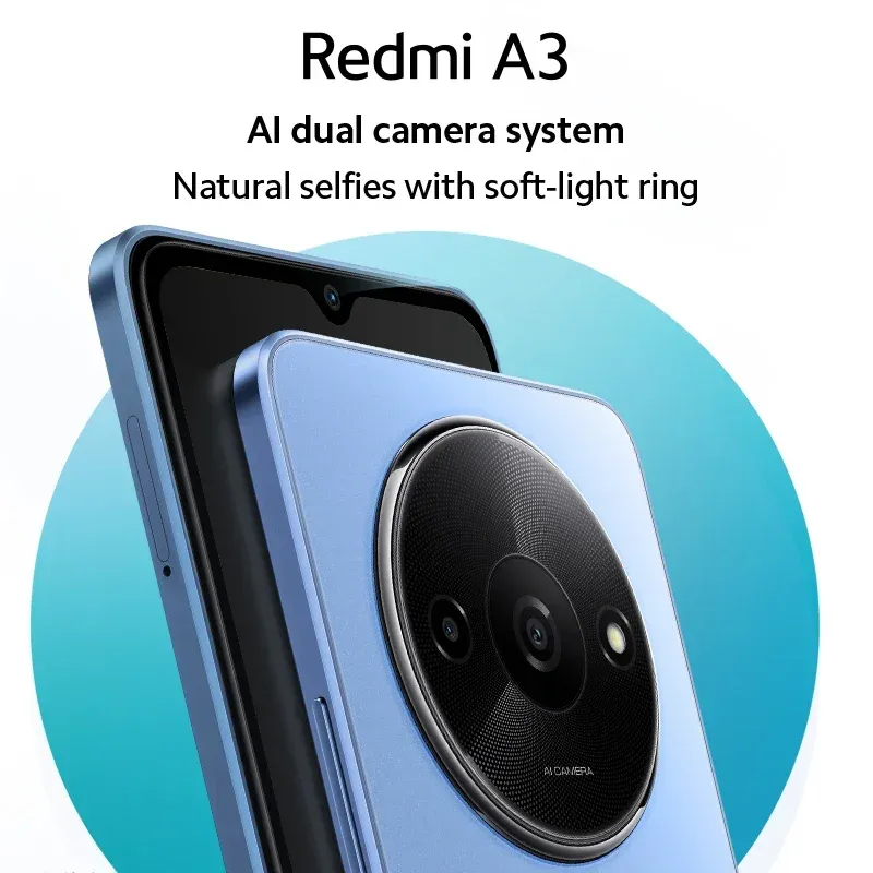 [World Premiere]Global Version Xiaomi Redmi A3 Smartphone 90Hz 6.71" Dot Drop display MediaTek Helio G36 5000mAh Battery - Imagen 5