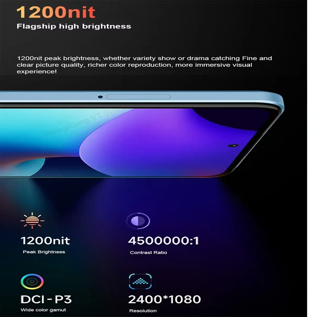 Global firmware Xiaomi Redmi Note 12 5G Smartphone HyperOS 1.0 6.67'' GOLED Display 120Hz Snapdragon 4 Gen1 48MP  33W used phone - Imagen 2