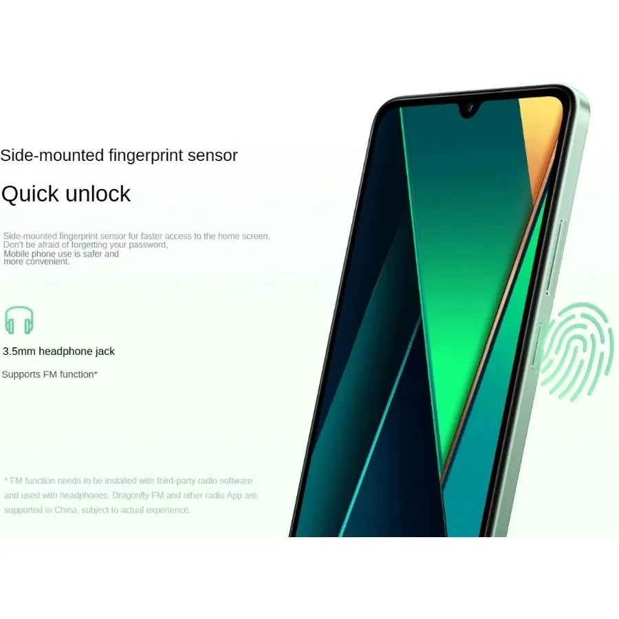 Xiaomi Redmi 14C 5160mAh Battery, 120Hz Refresh Rate, 8+256GB Storage, High-speed Mobile Connectivity, and Crisp Photography - Imagen 5