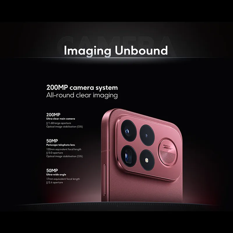 POCO F9 Ultra Global Version Smartphone Snapdragon 8 Elite Gen 5 200MP 6.9" 185Hz display 8050mAh battery - Imagen 5