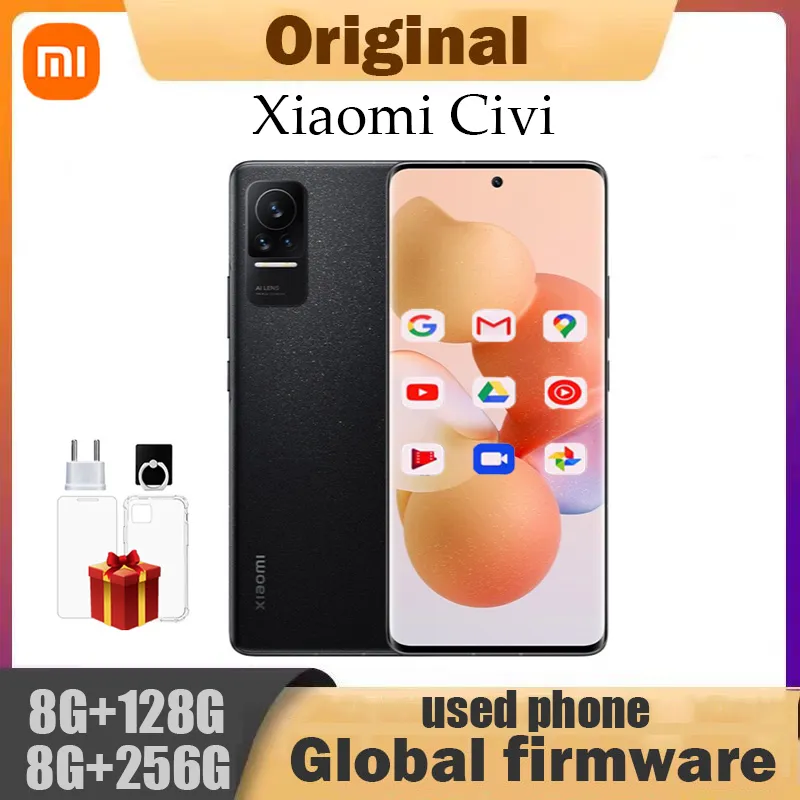 Xiaomi CIVI Android 5G smartphone Unlocked 6.55 inch 12GB RAM 256GB All Colours in Good Condition Original used phone - Imagen 1